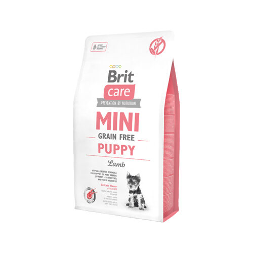 Brita - brit Care Mini Grain-Free Puppy Lamb – Trockenfutter für Hunde – 2 kg