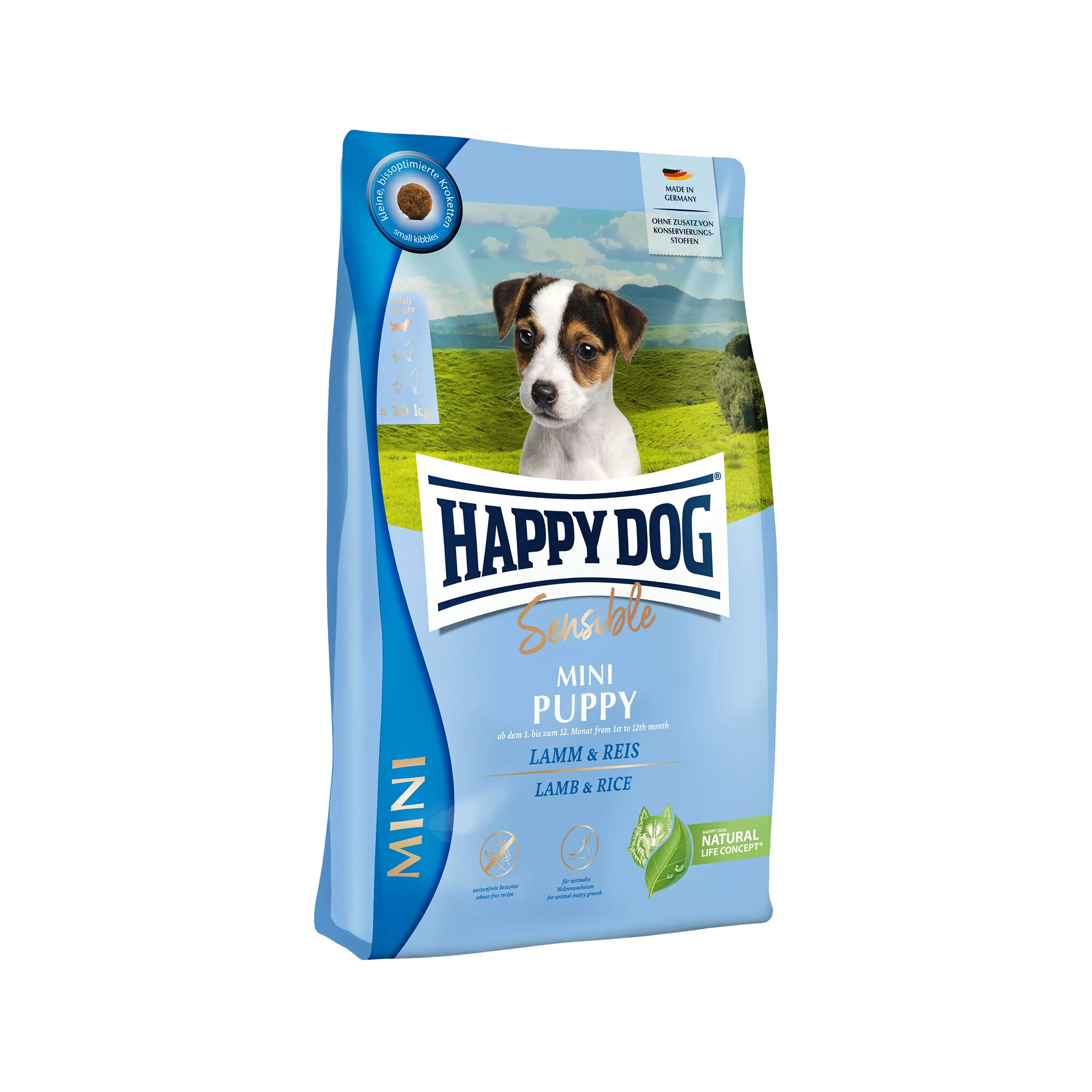 Happy Dog Sensible Mini Puppy - Lam & Rijst