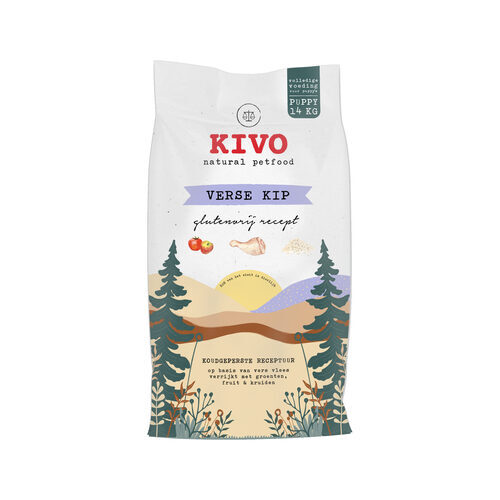 Kivo frisches Hähnchen Welpe glutenfrei - 2 x 4 kg