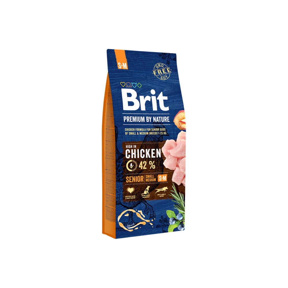 Brit Premium by Nature Senior S+M Hondenvoer
