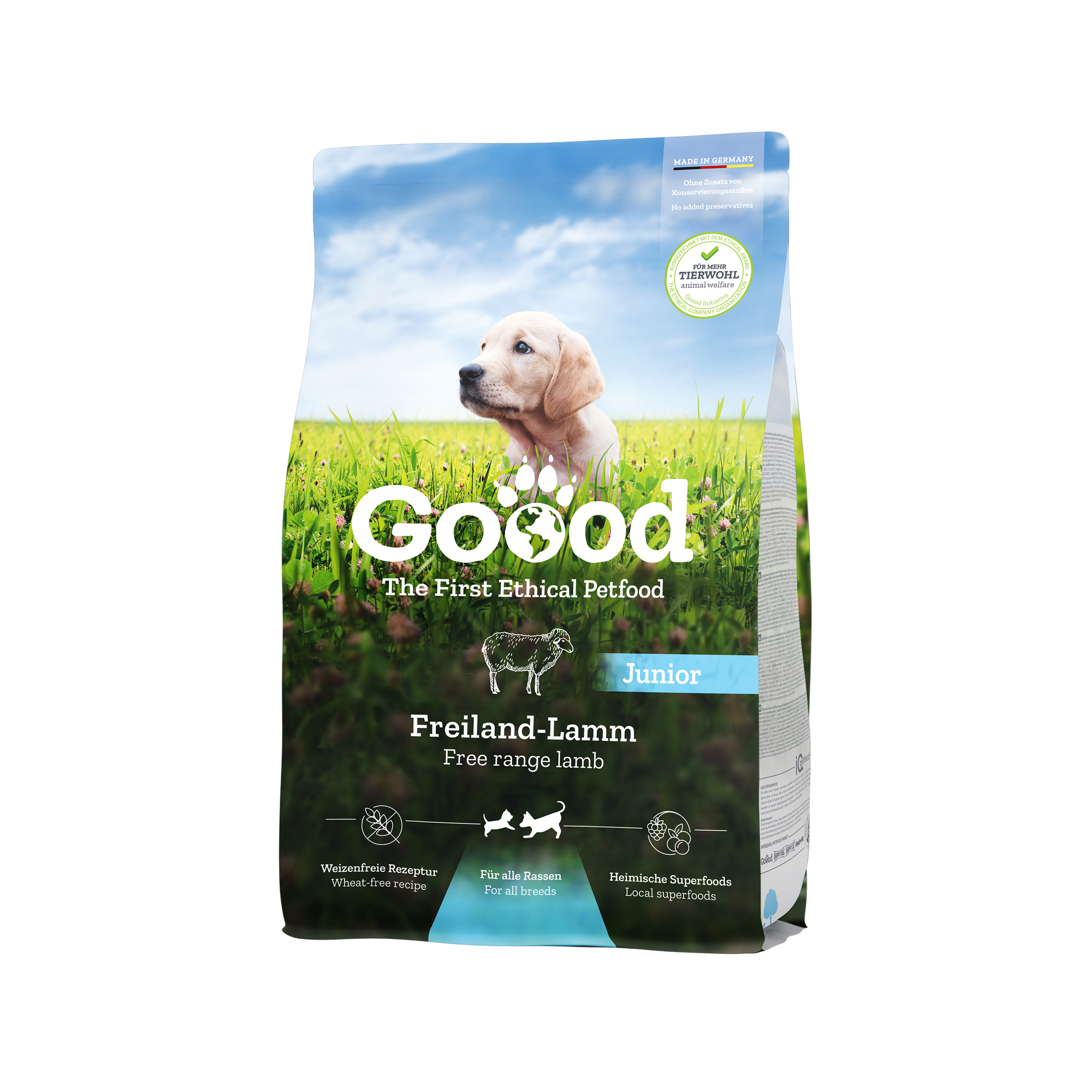 Goood Junior - Freilandlamm und nachhaltige Forelle - 1,8 kg