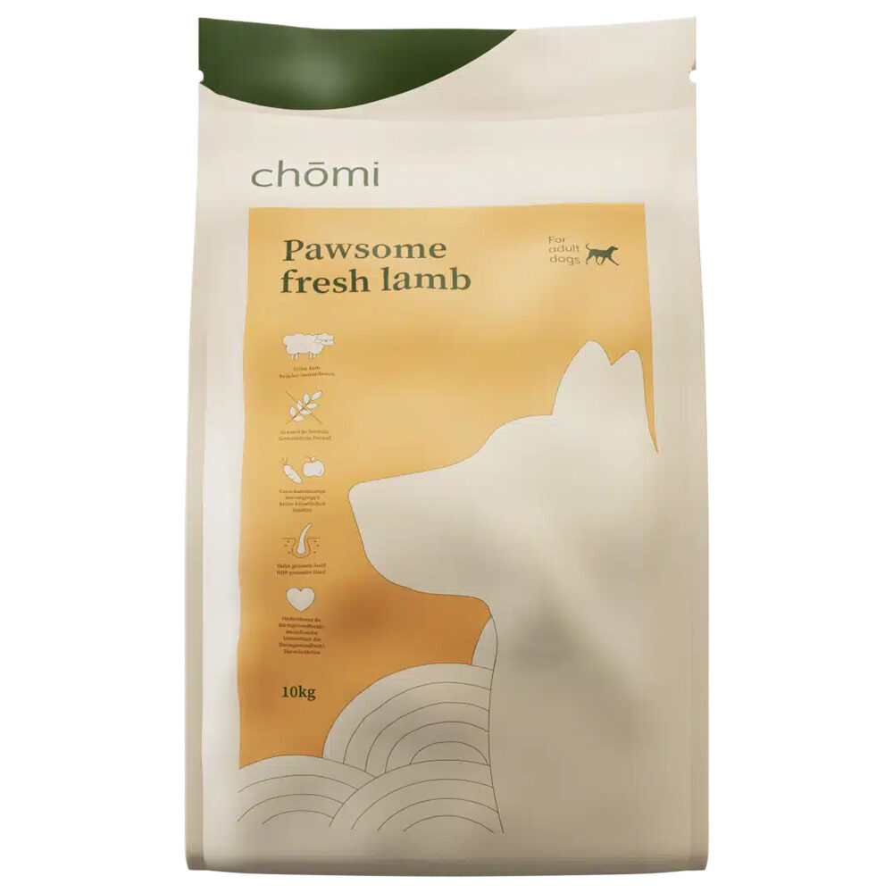 Chõmi Chomi Dog Dry Pawsome Fresh Lamb