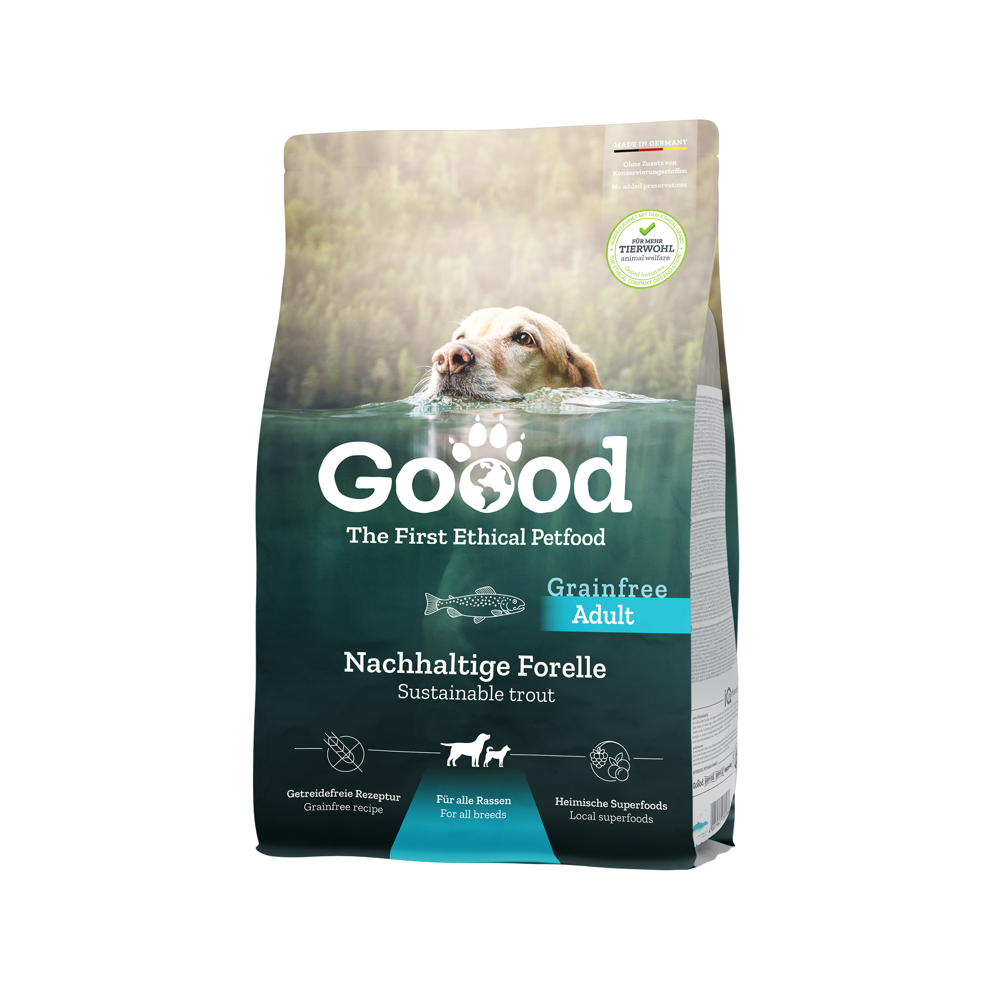 Goood Adult Hondenvoer - Duurzame Forel