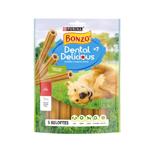 Purina BONZO Dental Delicious - Medium - Rund
