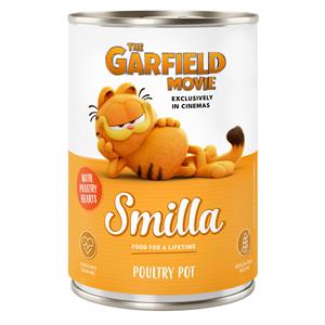 Smilla 400g  Gevogeltepannetje Katten Natvoer The Garfield Movie Mals gevogelte met gevogeltehart