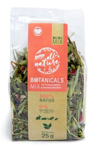 BUNNY NATURE botanicals mini mix frambozenblad / bloemkoolbloesem (25 GR)
