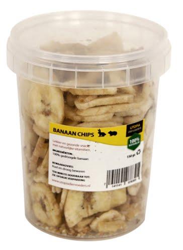 UTOPIA banaan chips (150 GR)