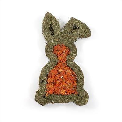 NATURALS Rosewood  carrot 'n' forage bunny (19 CM)
