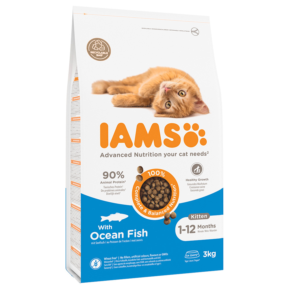 IAMS for Vitality Kitten Ozeanfisch – 3 kg