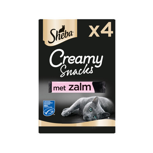 Sheba Creamy Snacks - 8 x 12g - Lachs