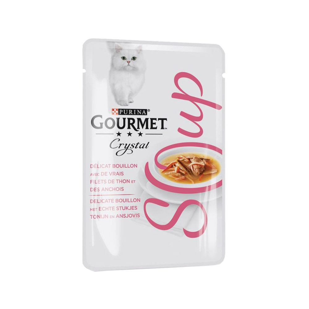 Purina Gourmet Soup - Tonijn & Garnalen