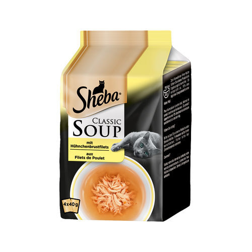 Sheba Classic Soup Kipfilet - Multipack