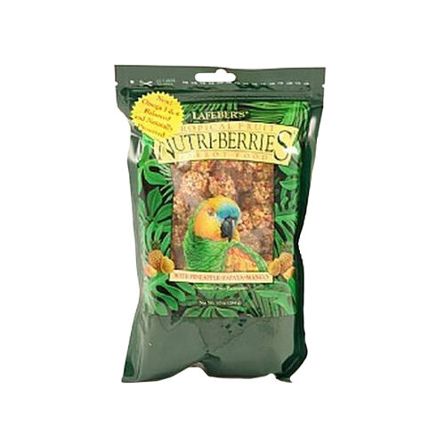 Lafeber Nutri-Berries Tropische Früchte – Papagei – 300 Gramm