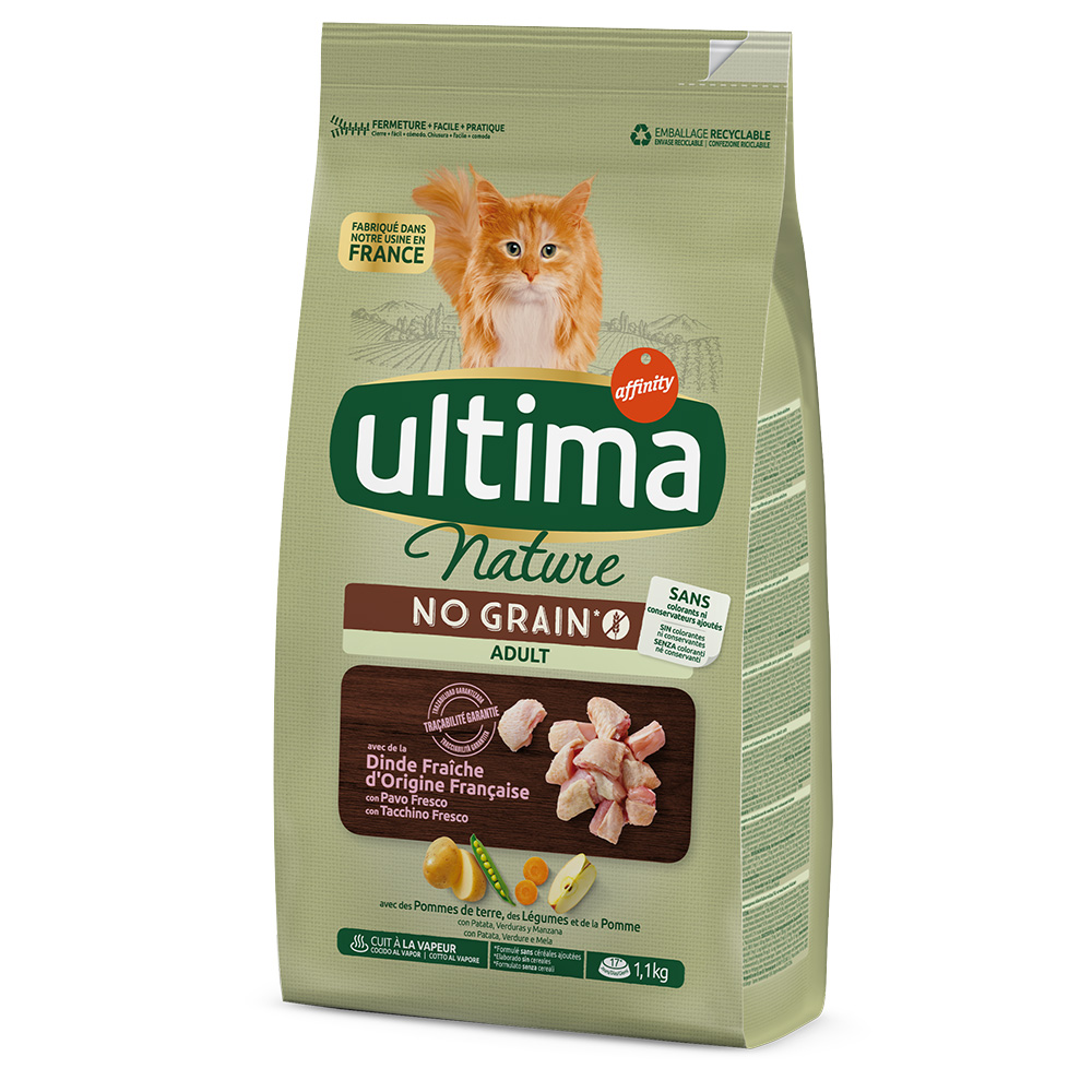 Affinity Ultima Ultima Cat Nature Graanvrij Adult Kalkoen - 1,1 kg