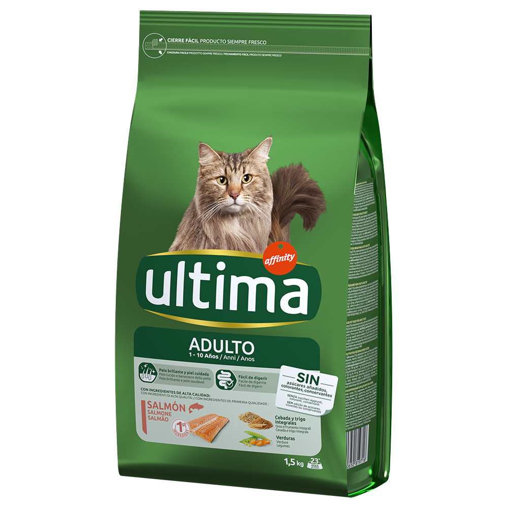 Affinity Ultima Ultima Adult Zalm & Rijst Kattenvoer - 4,5 kg (3 x 1,5 kg)