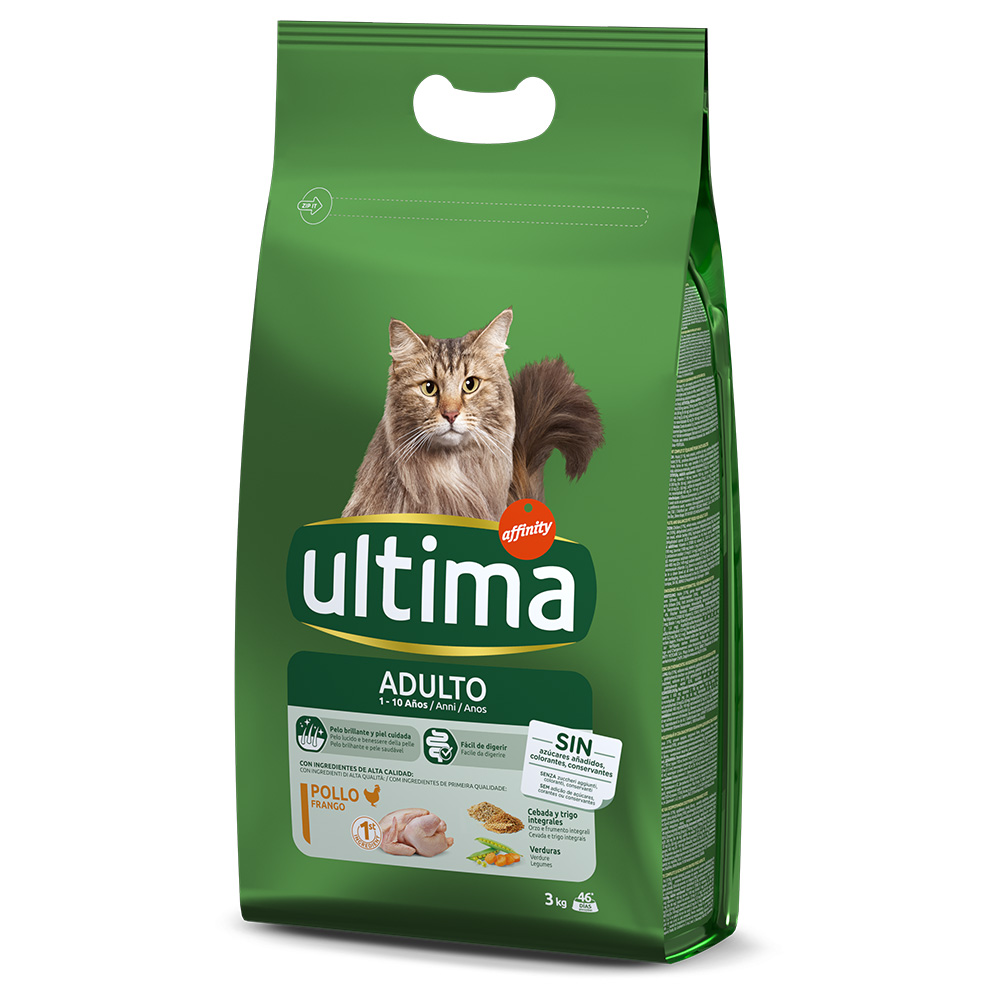 Affinity Ultima Ultima Cat Adult Kip Kattenvoer - 3 kg