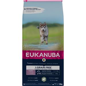 Eukanuba Hondenvoer Graanvrij Lam Puppy Large 12 kg