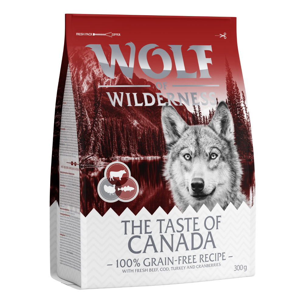 Wolf of Wilderness 300g The Taste Of Canada  Hondenvoer