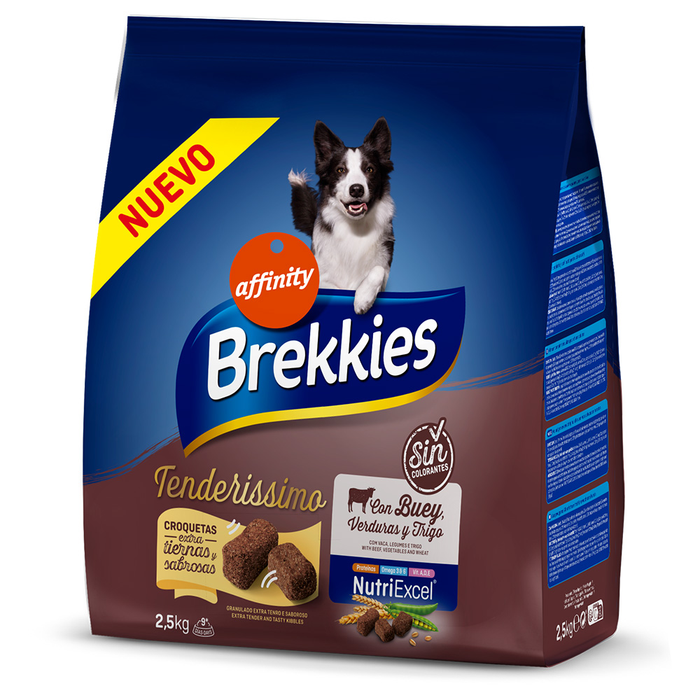 Affinity Brekkies 2,5 kg Brekkies Tenderissimo met Rund Hondenvoer Droog
