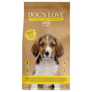 DOG'S LOVE Junior Lachs und Huhn 12 kg