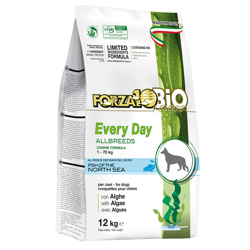 Forza10 Bio Dog 12kg Bio Everyday Fish Alle rassen Forza 10