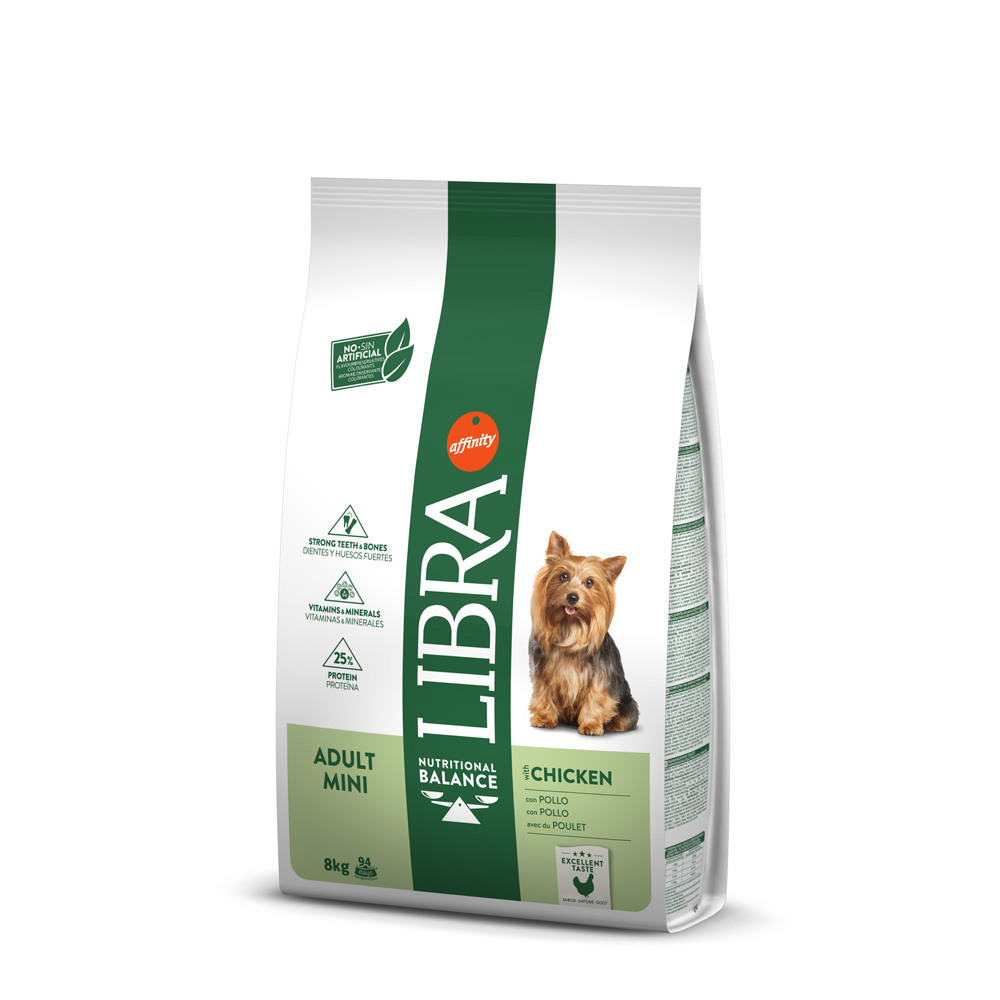 Affinity Libra 8kg Libra Dog Mini Droog hondenvoer met kip