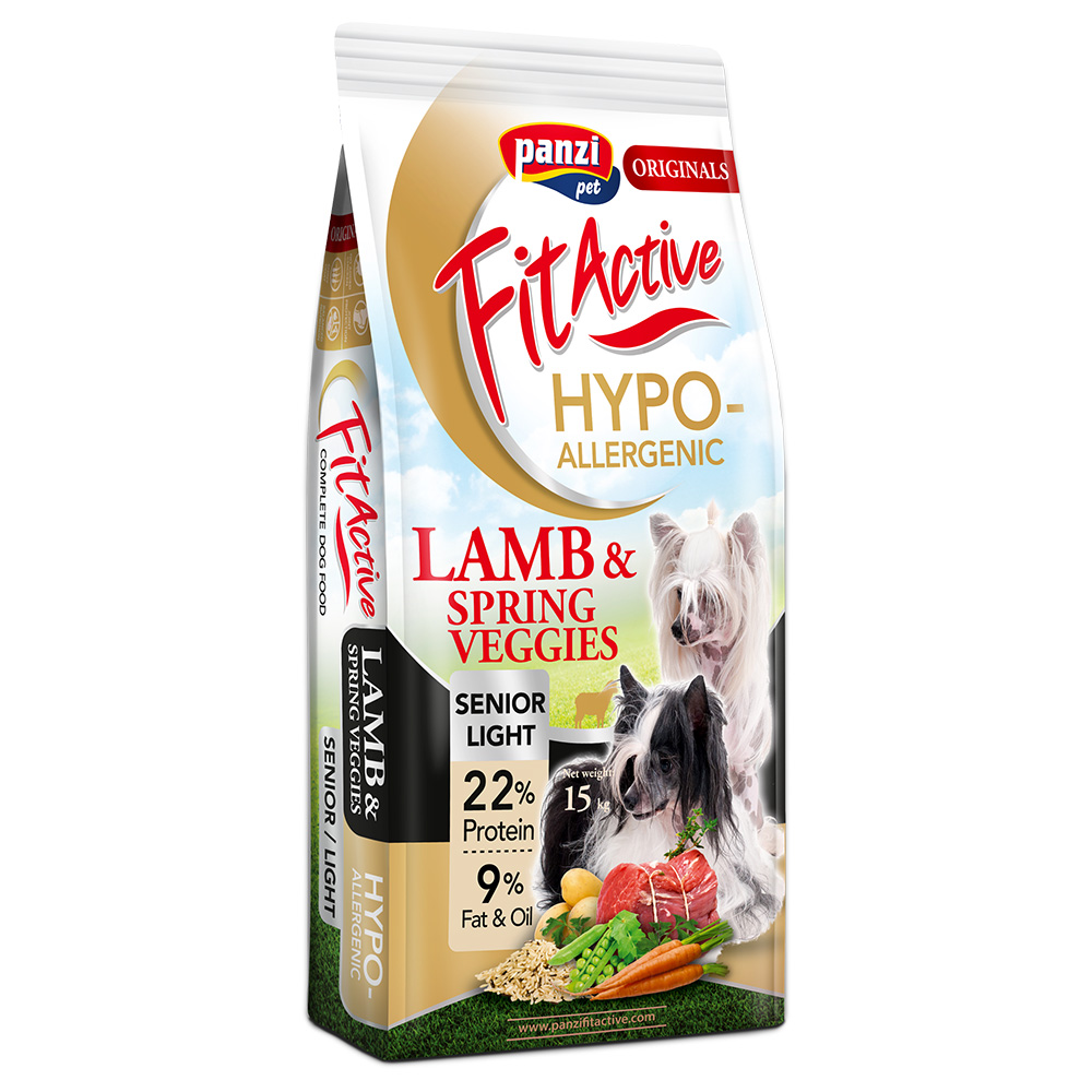 FitActive 15 kg  Originals Senior Hypoallergenic Lam hondenvoer droog