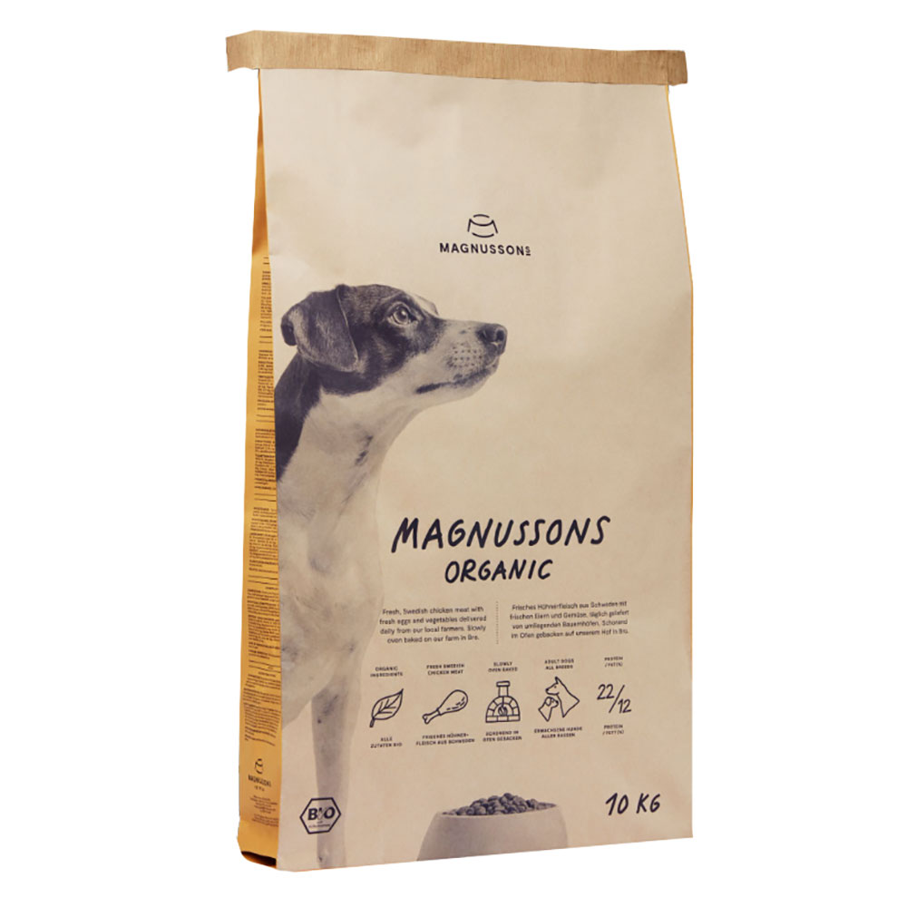 Magnusson 10 kg  Organic droog hondenvoer