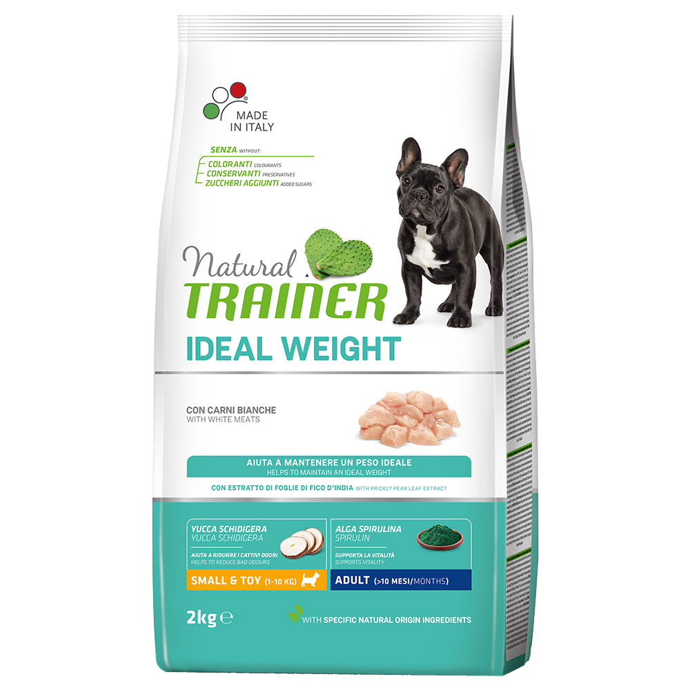 Trainer Natural Dog 2kg met Kalkoen Licht in Vet Mini Adult Natural Trainer Droge Honden