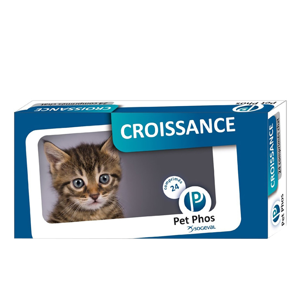 Pet-Phos 2 x 96 tabletten Ceva  Cat Growth Aanvullend Voer Kat