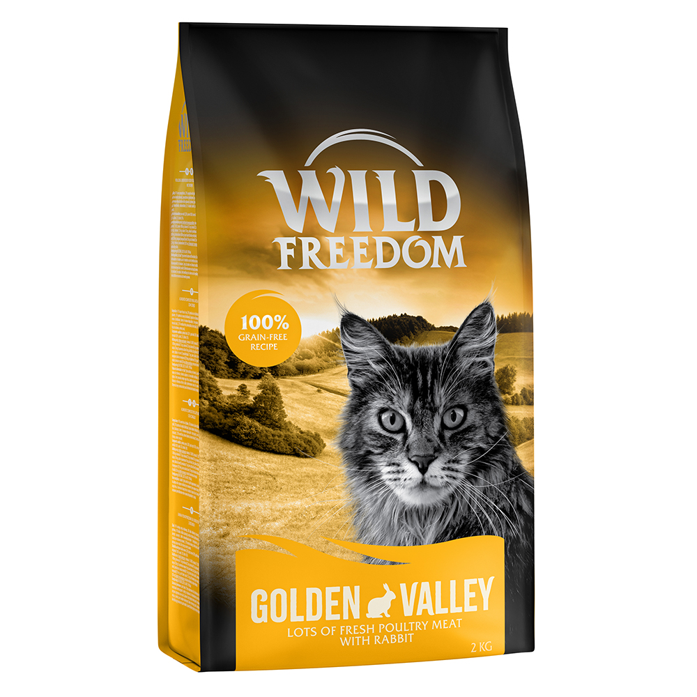 Wild Freedom 2kg Adult Golden Valley - Kattenvoer droog graanvri