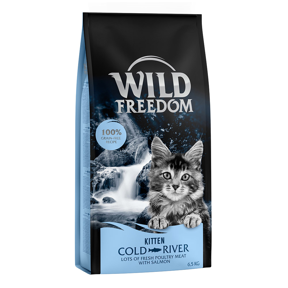 Wild Freedom 6,5kg Kitten Cold River Zalm  Kattenvoer droog