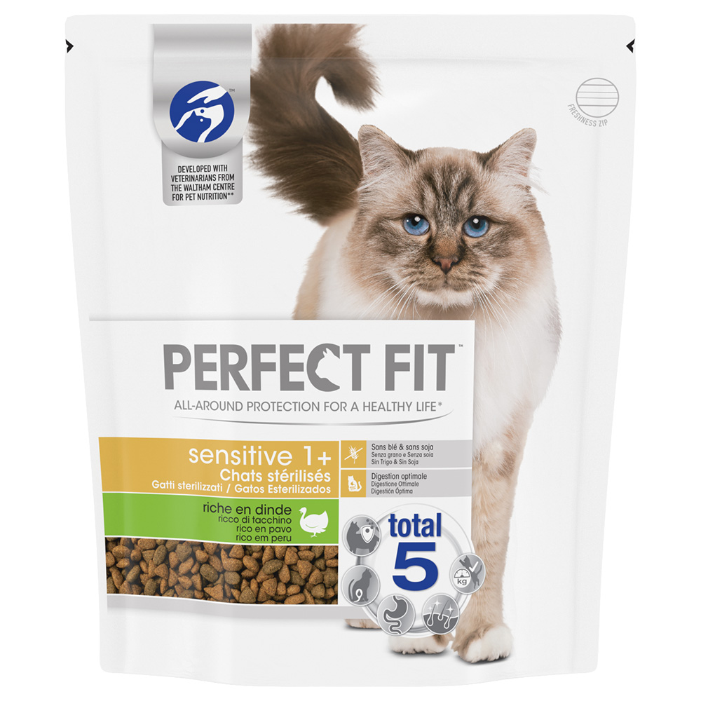 Perfect Fit 1,4kg  Adult Cat Sterilized Truthahn Katzenfutter trocken