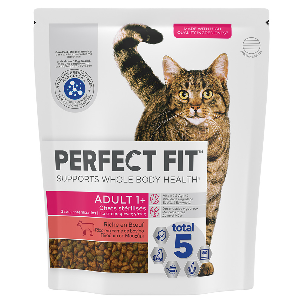 Perfect Fit 1,4kg Sterile 1+ Rijk aan Rund  Kattenvoer