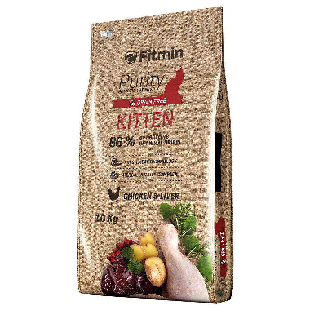 Fitmin 10 kg  Cat Purity Kitten Kattenvoer droog