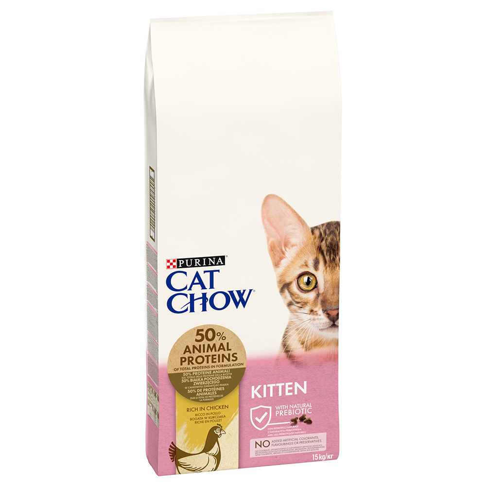 Cat Chow 15kg Kitten Kip -  Kattenvoer