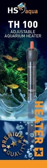 HS Aqua Glass Aquarium Heater & Protector TH-100