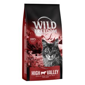 Wild Freedom Adult High Valley met Rund Kattenvoer - Dubbelpak: 2 x 6,5 kg