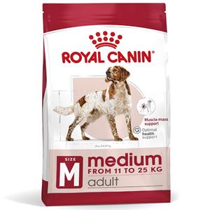 Royal Canin Size 15kg+3kg gratis! Royal Canin Medium Adult Gevogelte en Varken Hond droogvoer
