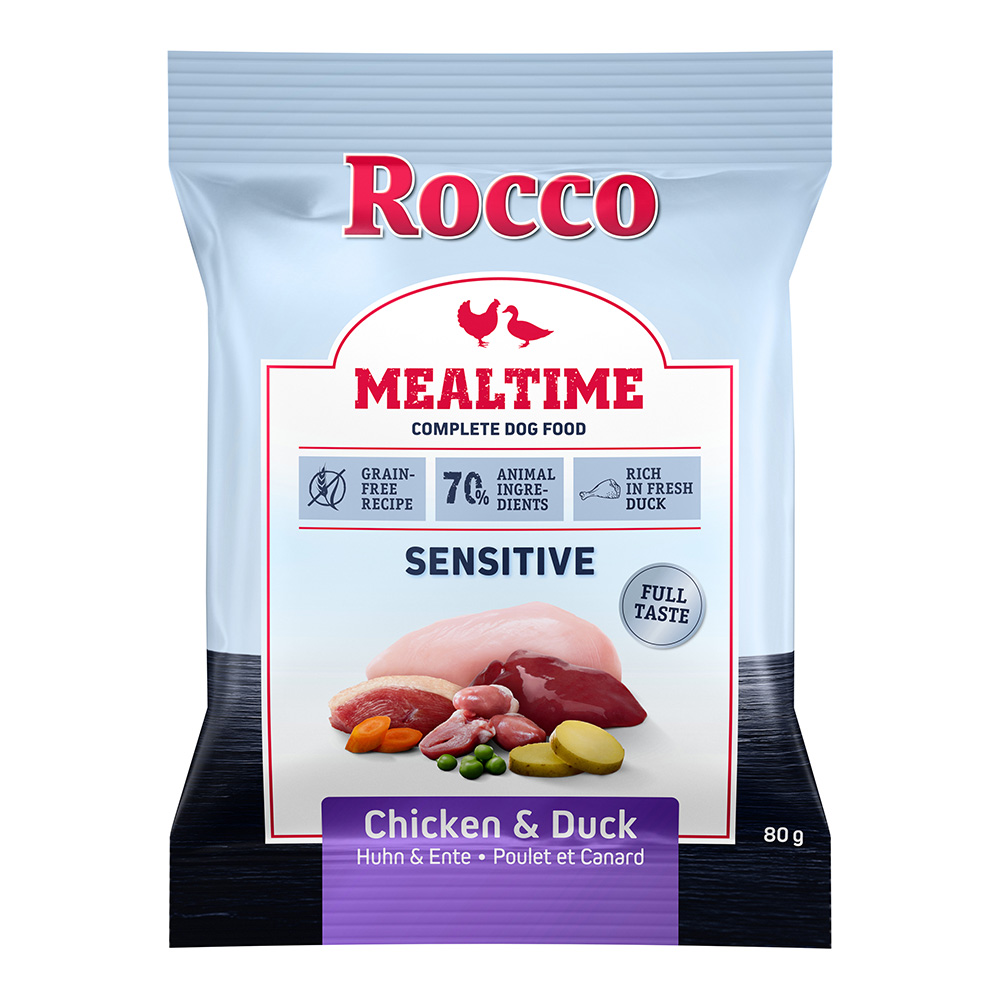 Rocco 80 g  Mealtime Sensitive - Kip & Eend