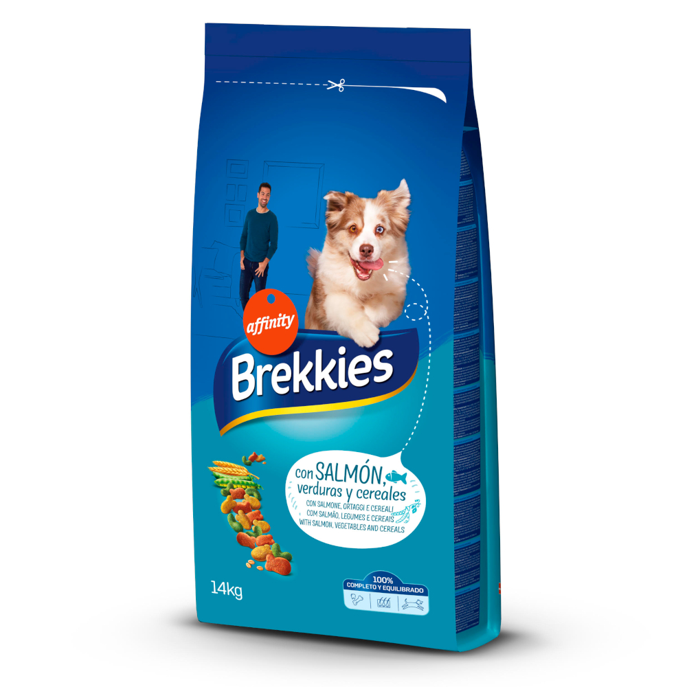 Affinity Brekkies 14kg Brekkies Dog met Zalm Hondenvoer