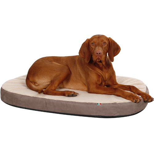 Kerbl Pet Matratze für Hunde Memory-Foam, Taupe/Beige, 72x52x8cm XL