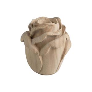 Urnwebshop Mini Roos Dieren Urn, Naturel Kersenhout (0.01 liter)