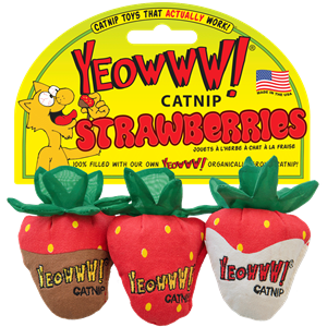 Petsexclusive Yeowww Strawberries 3-pack