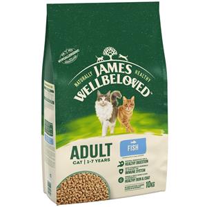 James Wellbeloved 10kg Adult Vis  Kattenvoer
