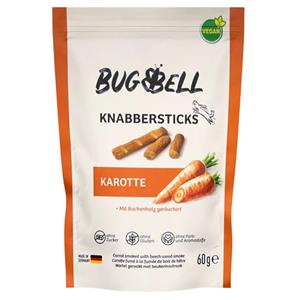 BugBell 60g  knabbelsticks wortel hondensnacks