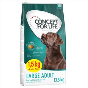 Concept for Life 13,5 kg  Large Adult Honden Droogvoer