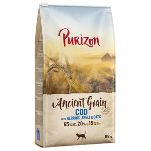 Purizon 5,5 kg + 1 kg gratis! 6,5 kg  Kattenvoer - Adult Kabeljauw - Ancient Grain