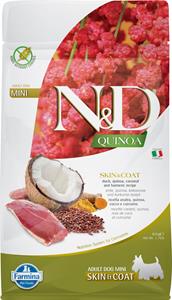 N&D Quinoa hondenvoeding Skin&Coat small breed Eend 800 gr.