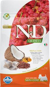 N&D Quinoa hondenvoeding Skin&Coat small breed Haring 800 gr.